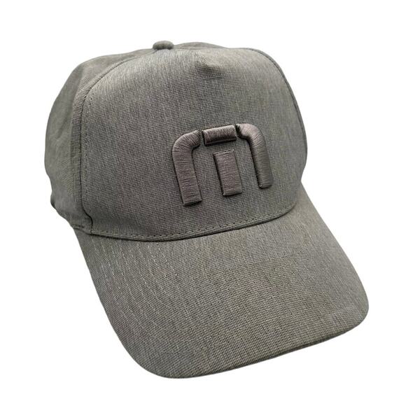 Travis Mathew Other - Travis Mathew Logo Hat Grey Golf Baseball Snapback Hat OSFM